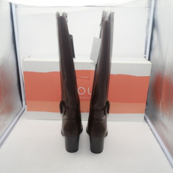 NEW Soul by Naturalizer Women's 8.5 Twinkle High Shaft Boots Brown Wide Calf - Picture 8 of 11